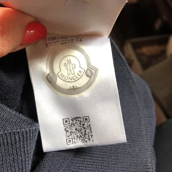 Moncler Men’s Polo Shirt with collar - Picture 9 of 9